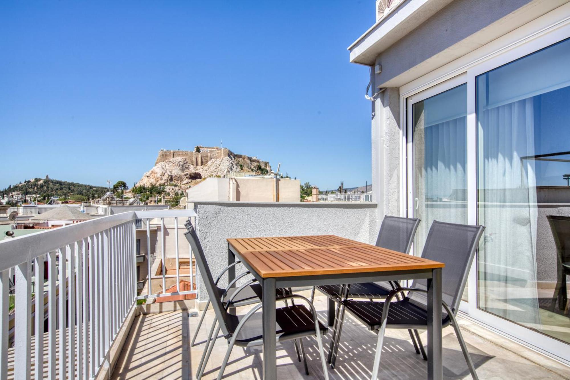 Avgi - Premium Acropolis View - Family Bedroom Athens Ngoại thất bức ảnh